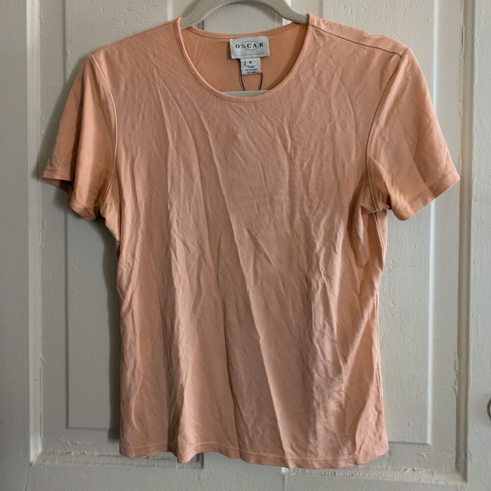 Oscar de la Renta silk top